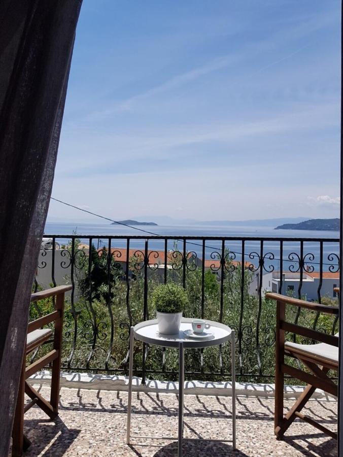 Greekowl Apartments Skiathos-Stadt Exterior foto